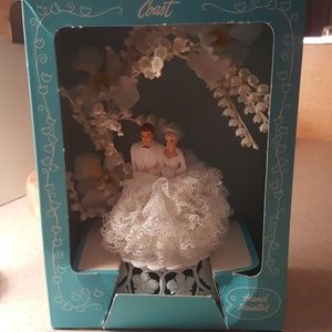 Vintage 1950's wedding cake topper